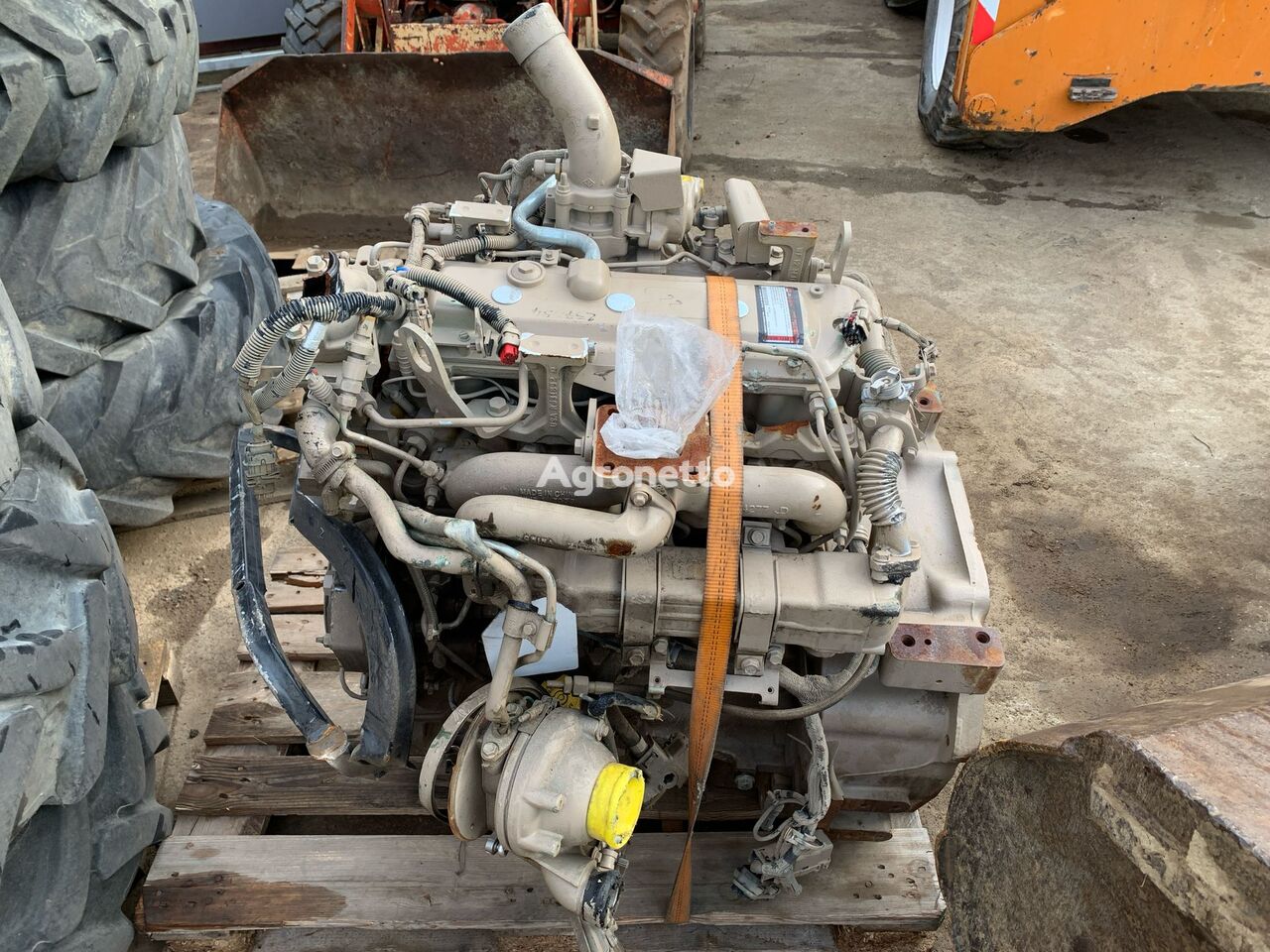 двигатель John Deere 4045HRT90 ENGINE для трактора колесного