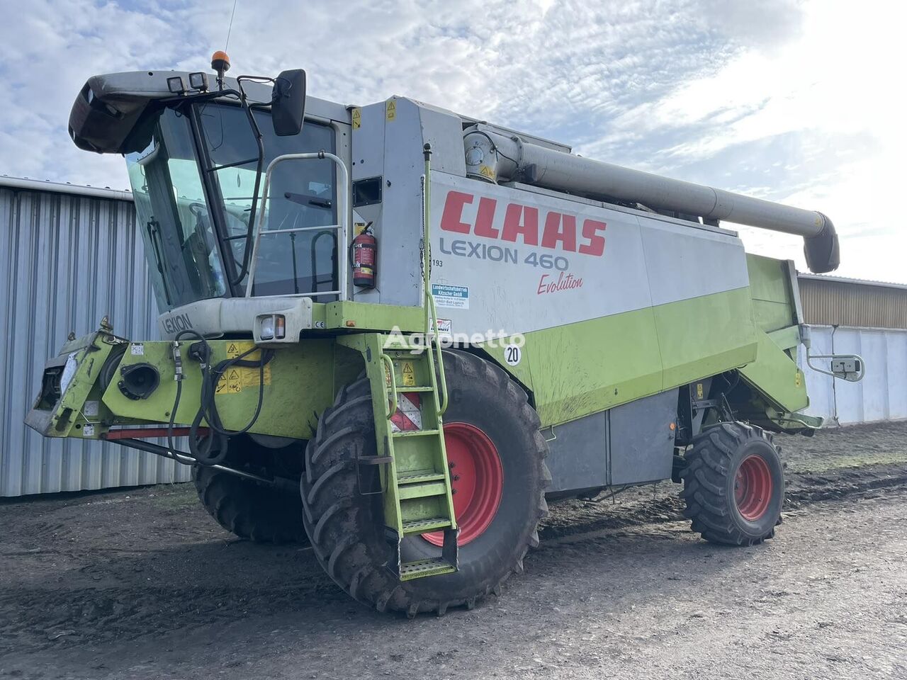 зерноуборочный комбайн Claas Lexion 460 Evolution