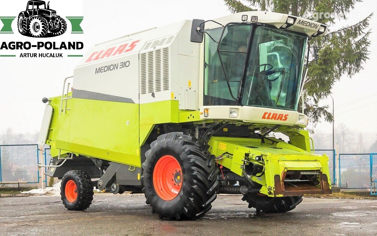 зерноуборочный комбайн Claas MEDION 310 - 2009 ROK - HEDER 5,1 M - MOCNIEJSZY SILNIK 220 KM